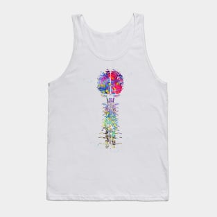 Brain and cervical Tank Top